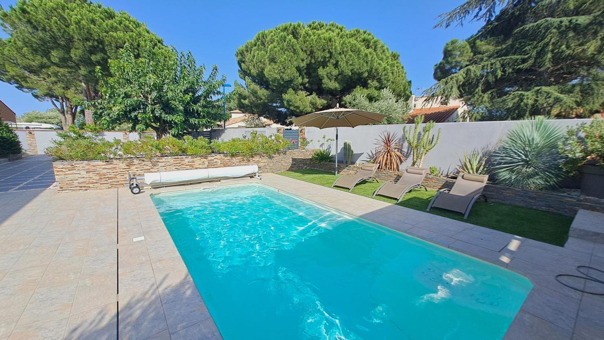 Belle Villa Avec Piscine Vue Montagne A 10 Mn De La Mer A Argeles Exterior photo